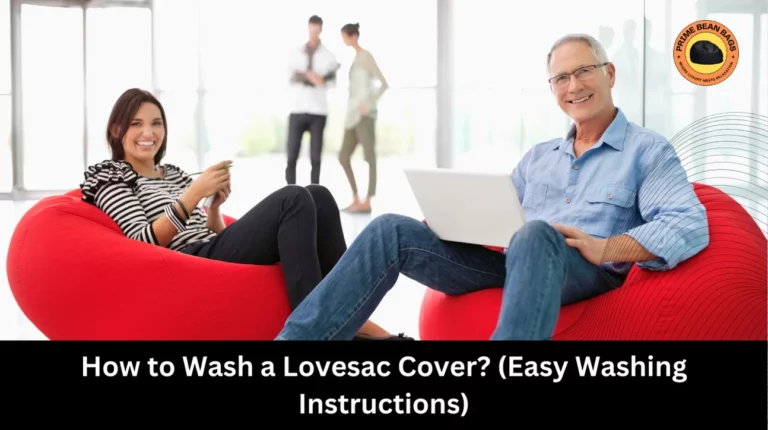 how to wash a lovesac cover